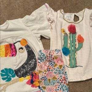 Girls 3 T Mud Pie clothes